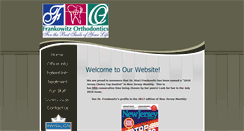 Desktop Screenshot of frankowitzorthodontics.com